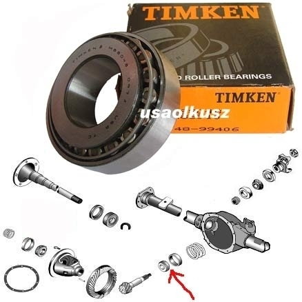 TIMKEN Łożysko pinion INNER