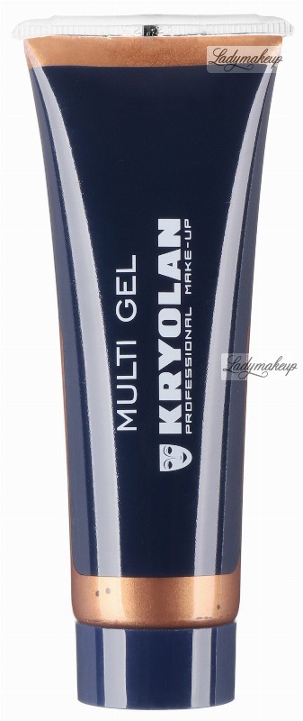 KRYOLAN KRYOLAN - MULTI GEL - Żel koloryzujący do włosów i ciała - ART. 2301 - SILVER KR2301-SILVER