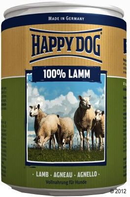 Happy Dog Pure, 6 x 400 g - Wołowina