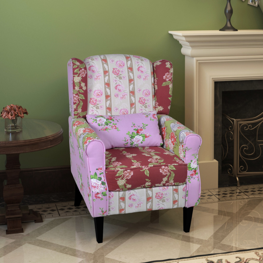 vidaXL Fotel Flora Design.