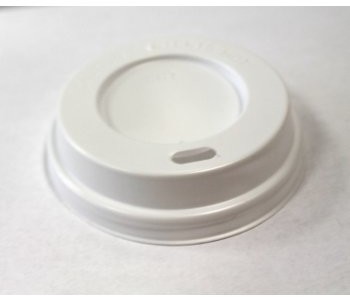 Huhtamaki WIECZKO BIAŁE PLASTIKOWE PS DO KUBKÓW DO KAWY 150/180ML 100szt. (LTSB-HSL70)