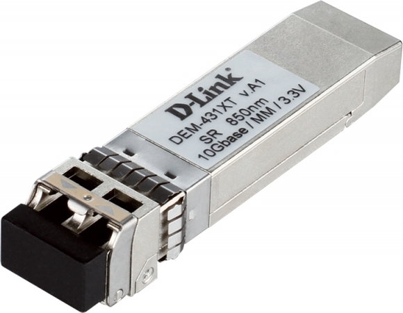 D-Link 10GBase-SR SFP+ Transceiver, 80/300m DEM-431XT