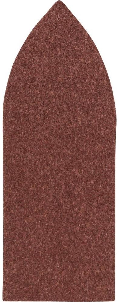 Bosch Papier ścierny delta bez perforacji wielkość ziarna 120 DxS) 130 mm x 60 mm 2608605169 5 szt