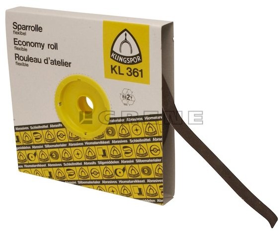 Klingspor Płótno ścierne na rolce 30 x 50000 K80