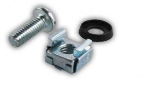 Intellinet Network Solutions Network Solutions zestaw montażowy śruba koszyczek podkładka 4szt szary 601948