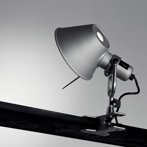 Artemide TOLOMEO MICRO PINZA lampa na klipsie Aluminium A010800