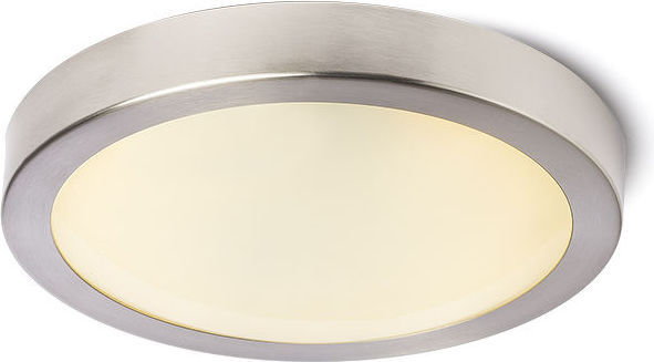 Redlux Oprawa sufitowa BARRY nikiel mat 230V 2GX13 22W IP44 R10576