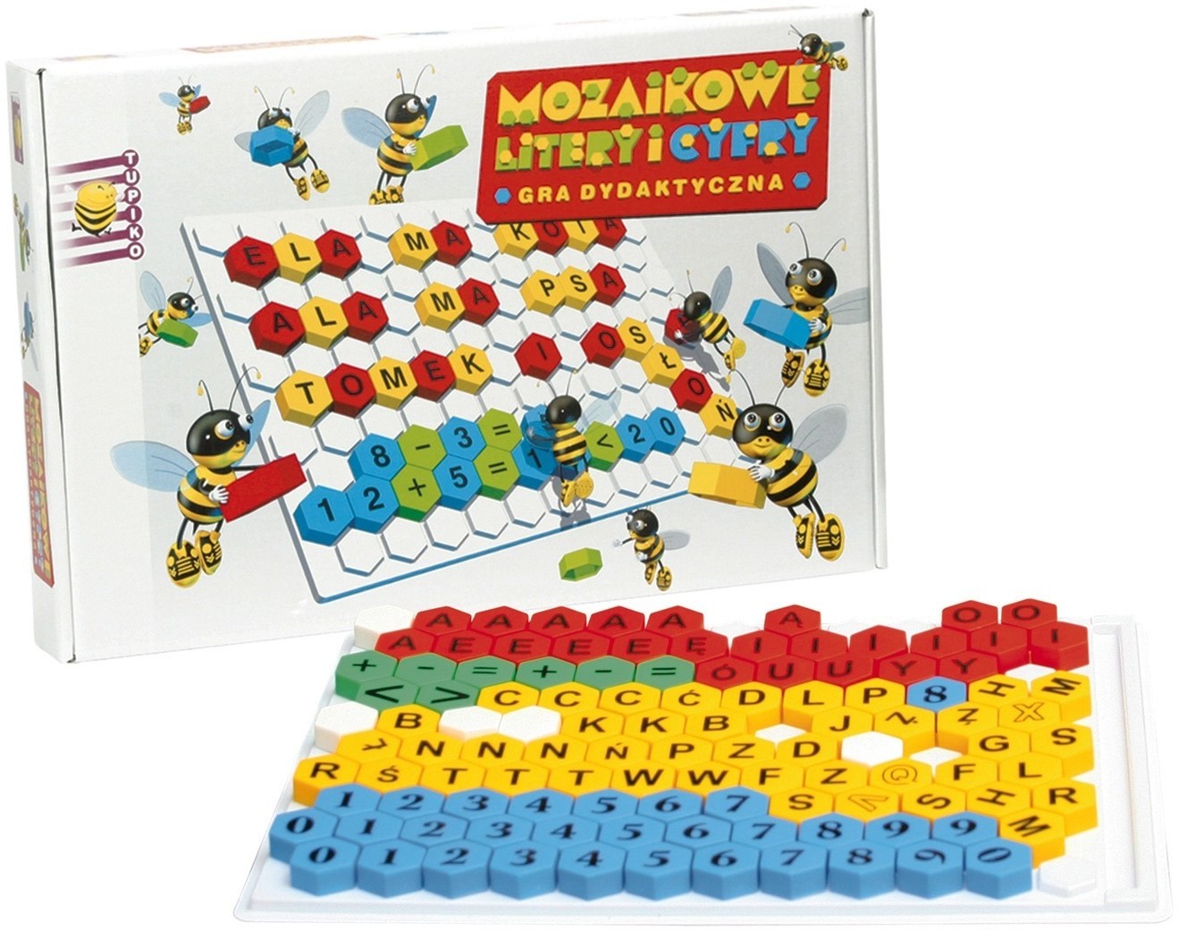 Tupiko Mozaikowe litery i cyfry