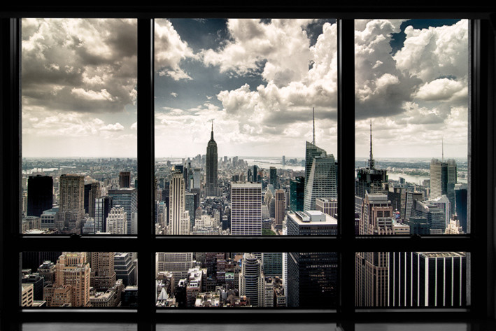 Pyramid Posters New York - Widok z okna - plakat PP32627