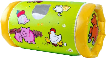 Teddies Walec dmuchany z dzwoneczkami  Moje pierwsze zwierzątka 00511001