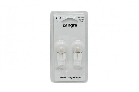 ZANGRA Żarówka LED G9 3,2W ref. g9.led.3w