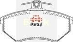BRECK Klocki hamulcowe - komplet 20168 00 701 00