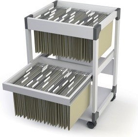 Durable Wózek na teczki zawieszkowe SYSTEM FILE TROLLEY 80 MULTI DUO