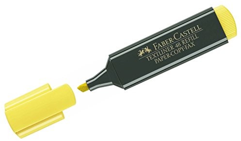 Faber-Castell 154807  Textmarker TEXTLINER 48, wielokrotnego napełniania, żółty 154807