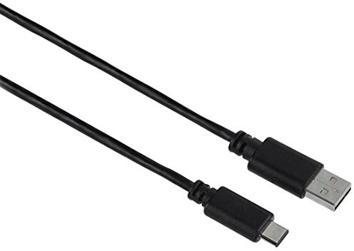 Hama USB C adapter sieciowy (wtyczka USB Type C na USB 2.0 wtyczka A) 1 m przewód, czarna