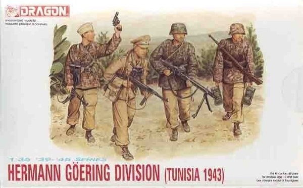Dragon Herman Goring Division Tunisia 6036