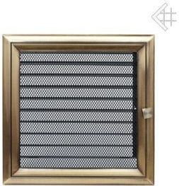 Kratki.pl Kratka kominkowa galwanizowana Oskar 22x22 z żaluzją 6674-898A9_201302