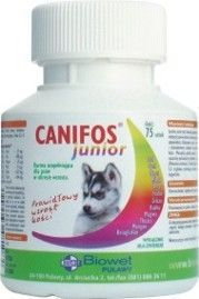 Biowet Canifos Junior - tabletki dla psów, w okresie intensywnego wzrostu 75 tab