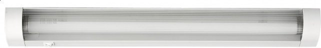 Rabalux Oprawa świetlówkowa Band Light 2, biała, narożna, z wyłącznikiem, 65,5 cm (2065)