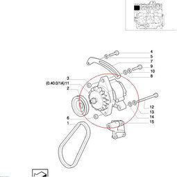 CNH ALTERNATOR NEW HOLLAND 4808511