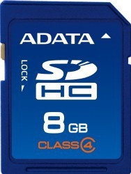 A-Data SDHC Class 4 8GB (ASDH8GCL4-R)