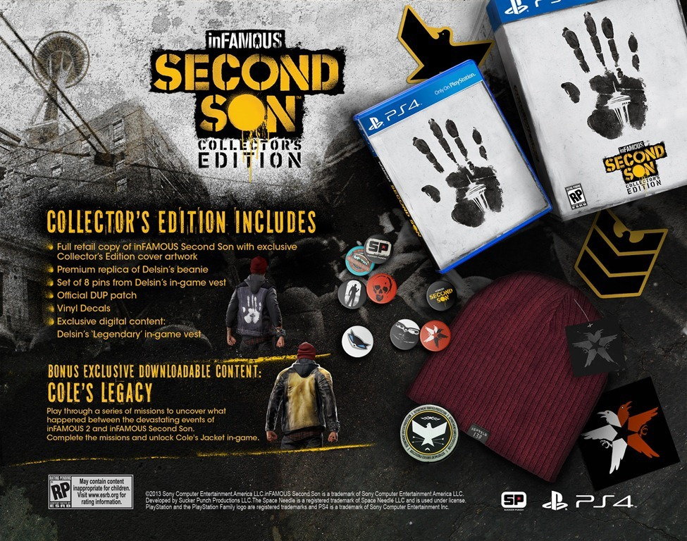 inFamous: Second Son - Collector´s Edition GRA PS4