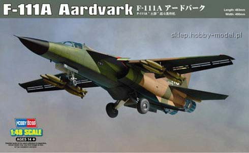 Hobby Boss F-111A Aardvark samolot wielozadaniowy HB80348