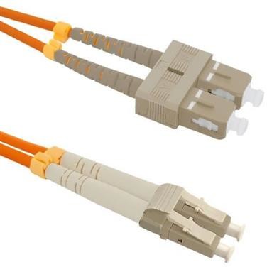 Qoltec Optic Patchcord SC/UPC LC/UPC MM 50/125 OM2 3m 54041