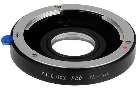 Fotodiox Pro Lens Mount Adapter, FUJICA X-Mount Lens to Nikon F-Mount Camera AS D7200 wyszukiwania, D5000, D3000, D300S i D90 DX FX-FX-Nikon-Pro