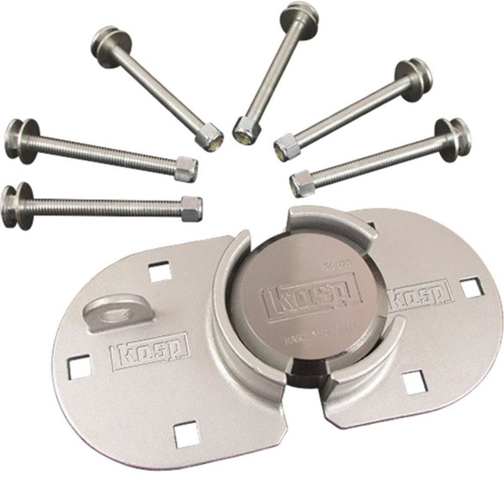 Kasp Kłódka K50073A z zamkiem kluczykowym 216 mm Srebrny