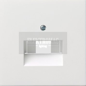 Gira F100 BIAŁY Pokrywa gniazda TELEFONICZNEGO 0270112