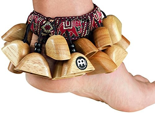 Meinl Percussion meinl Percussion fr1nt Foot Rattle, Natural FR1NT