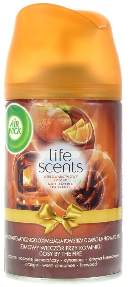 Air Wick Fresh Matic Wkład do odświeżacza Life Scents Zimowy Wieczór Przy Kominku 250 ml