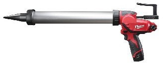 Milwaukee Subkompaktowy pistolet do klejenia z tubą 600 ml M12 PCG/600 12V (1 ak