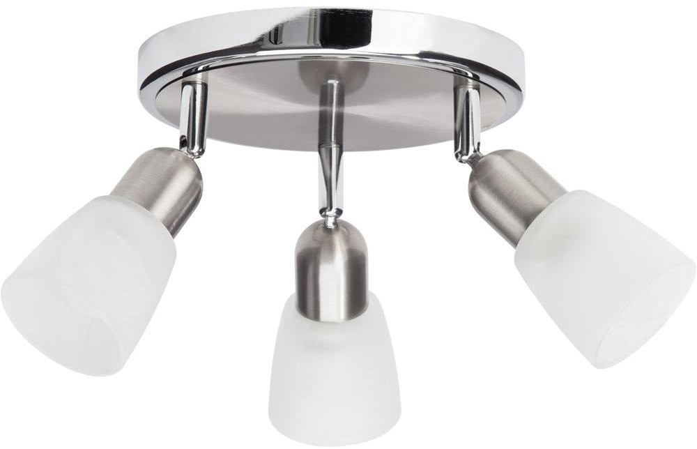 Brilliant Lampa punktowa G55234/77 E14 (OxW) 20 cmx10 cm Chrom Żelazowy
