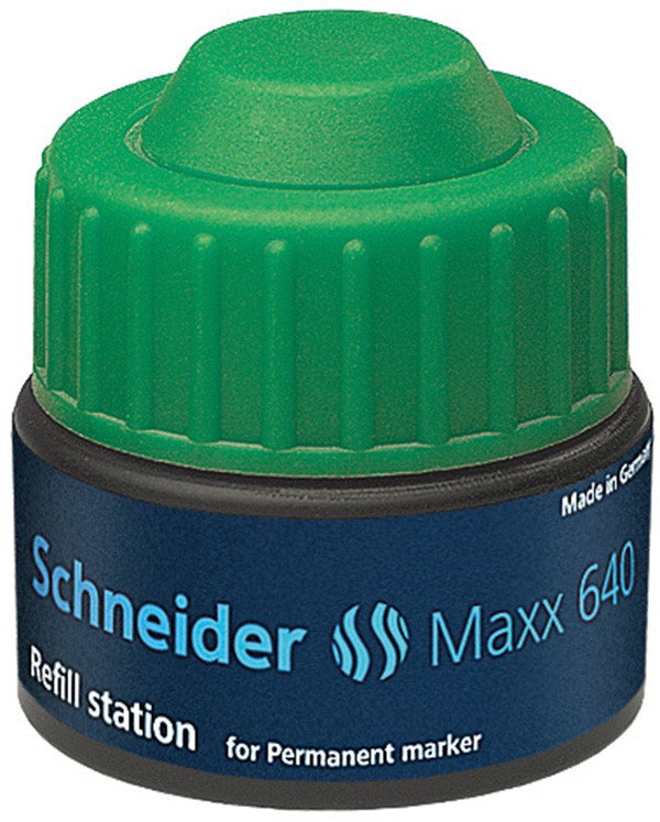Schneider Stacja uzupełniająca Maxx 640, 30 ml, zielony SR164004