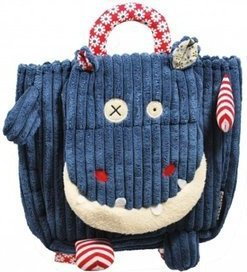 Les Deglingos Plecak przedszkolaka, hipopotam Hippipos 35017