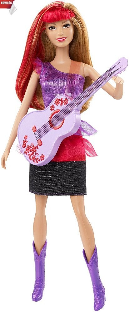Mattel ROCKOWE PRZYJACIÓŁKI FIOLETOWA CKB63