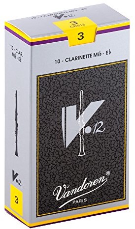 VANDOREN vandoren cr613 V.12 liście na EB-klarnet (grubość 3, 10 sztuk) CR613
