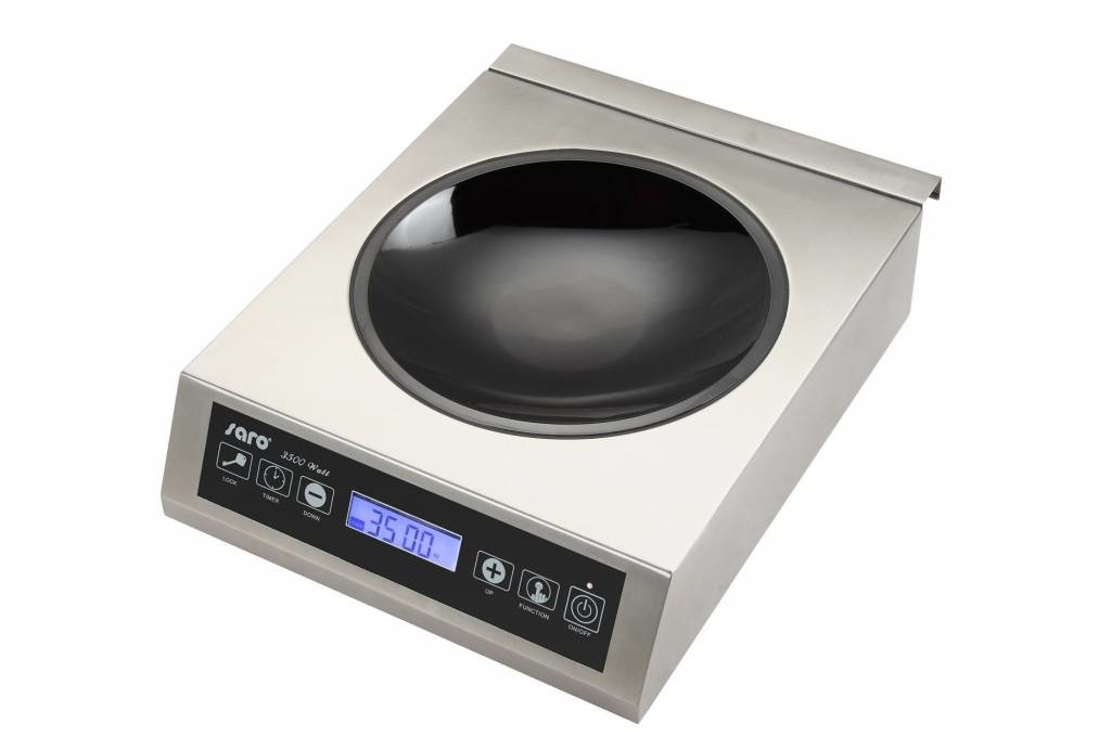 Saro Płyta indukcyjna + wok - 340x445x115 mm - 3500W 360-3000