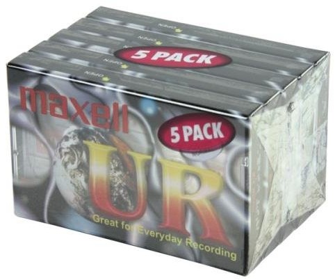 Maxell MAX-UR90P5 kaseta audio/video 124036