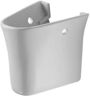 Duravit PuraVida półpostument biały alpin 0858130000