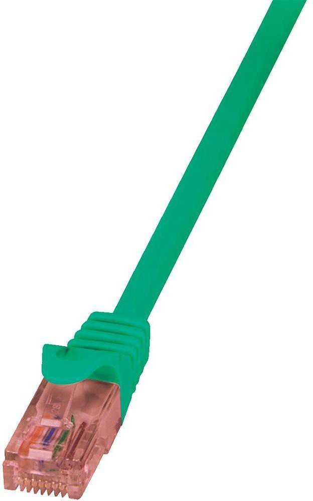 LogiLink Kabel sieciowy CQ2055U CAT 6 U/UTP AWG 24/7 RJ45 2 m Zielony