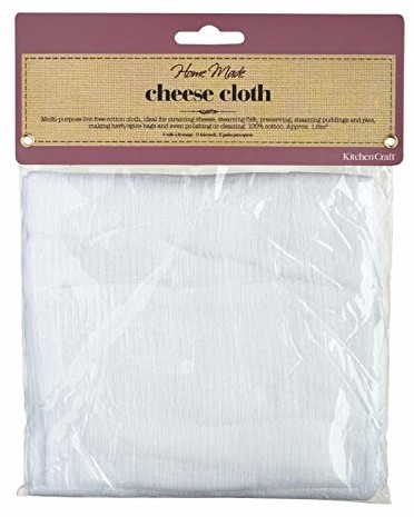Kitchen Craft płótno do wyrobu sera, ręcznie wykonane KCCHCLOTH