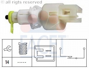FACET Włącznik żwiateł STOP 7.1108