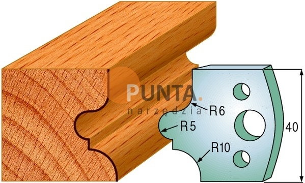 CMT UTENSILI Art. 690.012 - NOŻE i OGRANICZNIKI 40 mm 691.012
