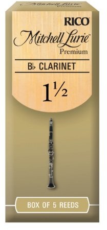 D'Addario Mitchell lurie Premium wydane do BB-klarnet grubość 1.5 RMLP5BCL150