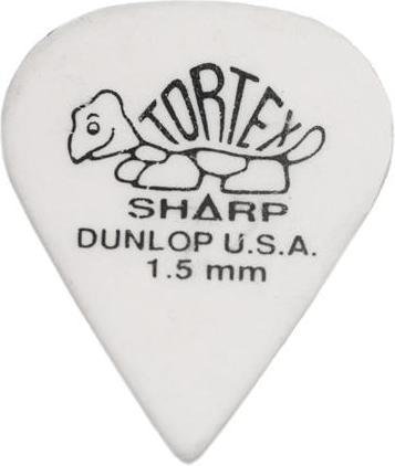 Dunlop Tortex Sharp 1,50 - kostka gitarowa, 12 sztuk, DL P 0050 412P1.50