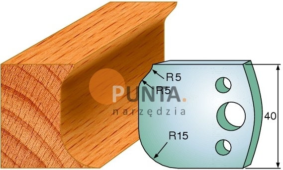 CMT UTENSILI Art. 690.060 - NOŻE i OGRANICZNIKI 40 mm 691.060