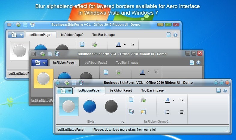 Almediadev BusinessSkinForm VCL (1 stan.)